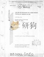 THE FIRE ENVIRONMENT OF A SOLID ROCKET PROPELLANT BURNING IN AIR（ PDF版）