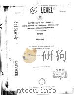 DEPARTMENT OF DEFENCE DEFENCE SCIENCE AND TECHNOLOGY ORGANISATION MATERIALS RESEARCH LABORATORIES RE（ PDF版）