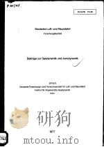BEITRAGE ZUR GASDYNAMIK UND AERODYNAMIK（ PDF版）
