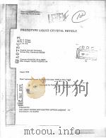 PROTOTYPE LIQUID CRYSTAL RETICLE PDF电子版封面 B.C.GILBERT W.F.STOKES L.W.H