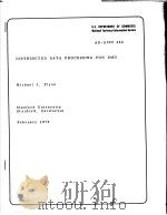 DISTRIBUTED DATA PROCESSING FOR BMD（ PDF版）