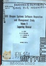 DOD WEAPON SYSTEMS SOFTWARE ACQUISITION AND MANAGEMENT STUDY VOLUME 2 SUPPORTING MATERIAL（ PDF版）