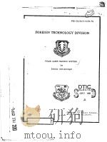 FOREIGN TECHNOLOGY DIVISION PULSE LASER RANGING SYSTEMS（ PDF版）