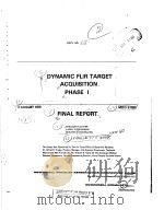 DYNAMIC FLIR TARGET ACQUISITION PHASE 1 FINAL REPORT（ PDF版）