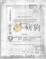 A SEMI-AUTOMATIC BADIOGRAPHIC METHOD FOR DETECTING FELT PADS AND FIBER SEALS IN TANK AMMUNITION PDF电子版封面 JOSEPH M.ARGENTO EMMETT G.BAR