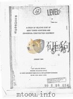 A STUDY OF RELATIVE COST OF ARMY TOWED HOWITZERS AND COMMERCIAL CONSTRUCTION EQUIPMENT PDF电子版封面