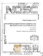 ANALYSIS OF ELECTRONIC WARFARE BY PLATFORM AND WARFARE AREAS（ PDF版）
