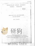 ENERGY LOSSES IN HIGHR BNERGY ROCKET ENGINES WITH THRUST VARIATION PDF电子版封面 HANS J.STERNFELD