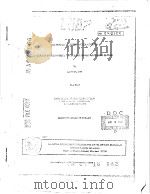 SURVEY OF TECHNIQUES FOR CLEARING MILITARY SMOKE CLOUDS PDF电子版封面