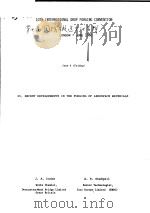 10TH INTERNATIONAL DROP FORGING CONVENTION 25. RECENT DEVELOPMENTS IN THE FORGING OF AEROSPACE MATER PDF电子版封面