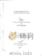 A THESIS PRESENTED TO THE FACULTY OF THE DIVISION OF GRADUATE STUDIES PDF电子版封面