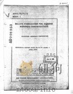 BALLUTE STABILIZATION FOR VARIOUS MUNITION CONFIGURATIONS BOOK 1 PDF电子版封面 J.J.GRAHAM