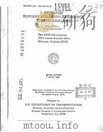 INFRARED RUNWAY COLLISION AVOIDANCE SYSTEM ANALYSIS PDF电子版封面 P.E.POWELL G.H.GREENLEAF