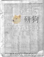 AERODYNAMIC STABILITY TECHNILOGY FOR MANEUVERABLE MISSILES VOLUME 1.CONFIGURATION AERODYNAMIC CHARAC（ PDF版）