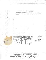 THE UTILIZATION OF A NATIONAL POLYMER ACQUIRED FOR SOLID PROPELLSNTS USED IM SPACE VEHICLES M.M.M. PDF电子版封面