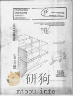 INVESTIGATION OF MATERIALS FOR WATERPROOFING LEAKY CONCRETE AMMUNITION-STORAGE BUNKERS FROM THE INSI PDF电子版封面 STANLEY M.KANAROWSKI