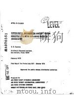 EXPERIMENTAL METHODS FOR AIRCRAFT DESIGN QUALIFICATIONS IN AN EXPLODING WARHEAD ENVIRONMENT（ PDF版）
