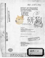 EFFECT OF TRANSIENT COMBUSTION SPECIES ON 4340 STEEL PDF电子版封面 G.N.KRISHNAN A.C.SCOTT B.J.W