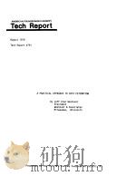A PRACTICAL APPROACH TO COST ESTIMATING PDF电子版封面