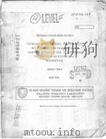 TERMINAL EFFECTIVENESS.VULNERABILITY METHODOLOGY AND FRAGMENTATION WARHEAD OPTIMIZATION.1.A TECHNICA     PDF电子版封面     
