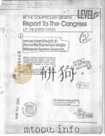 ISSUES IDENTIFIED IN 21 RECENTLY PUBLISHED MAJOR WEAPON SYSTEM REPORTS（ PDF版）