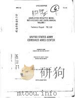 AMMUNITION RESUPPLY MODEL METHODOLOGY AND USERS MANUAL VOLUME 1（ PDF版）