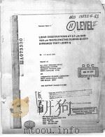 LIDAR OBSERVATIONS AT 0.7-μM AND 10.6-μM WAVELENGTHS DURING DUSTY INFRARED TEST 1 (DIRT-1) PDF电子版封面 JAN E.VAN DER