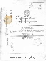 REPORT OF THE SECRETARY OF DEFENSE JAMES R.SCHLESINGER TO THE CONGRESS ON THE FY 1975 DEFENSE BUDGET（ PDF版）