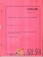 MACHINE TOOL INDUSTRY STUDY FINAL REPORT（ PDF版）