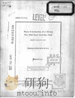 PHASE 2 EVALUATION OF A 30-MM THIN WALL STEEL CARTRIDGE CASE PDF电子版封面