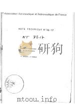 MESURES DE TREMBLIEMENT EN VOL ET EN SOUFFLERIE PDF电子版封面 C.HAVETTE J.MANDLE