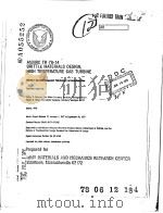 BRITTLE MATERIALS DESIGN HIGH TEMPERATURE GAS TURBINE VOLUME 1 CERAMIC COMPONENT FABRICATION & DEMON（ PDF版）