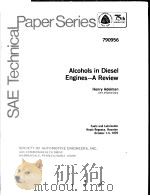 ALCOHOLS IN DIESEL ENGINES-A REVIEW（ PDF版）