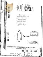 FINAL REPORT CONTRACT N00014-78-C-0033 PDF电子版封面 ADELAIDE E.BIALEK MERL L.KARD