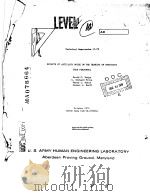 EFFECTS OF ARTILLFRY NOISE ON THE HEARING OF PROTECTED PDF电子版封面 DAVID C.HODGE G.RICHARD PRICE