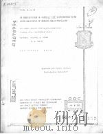 AN INVESTIGATION OF PARTICLE SIZE DISTRIBUTION USING LASER HOLOSRAPHY OF BURNING SOLID PROPELLANT PDF电子版封面 MICHAEL J.ADAMS T.W.OWENS