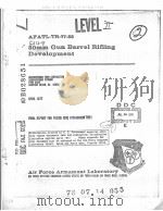 GAU-8 GUN BARREL RIFLING DEVELOPMENT（ PDF版）