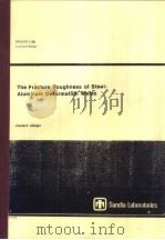 THE FRACTURE TOUGHNESS OF STEEL-ALUMINUM DEFORMATION WELDS（ PDF版）