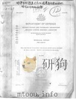 DEPARTMENT OF DEFENCE DEFENCE SCIENCE AND TECHNOLOGY ORGANISATION WEAPONS SYSTEMS RESEARCH LABORATOR（ PDF版）
