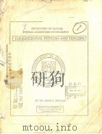 DEPARTMENT OF DEFENSE SYSTEMS ACQUISITION MANAGEMENT CONGRESSIONAL CRITICISM AND CONCERN（ PDF版）