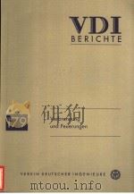 VDI BERICHTE 179 VERBRENNUNG UND FEUERUNGEN PDF电子版封面 3180901799