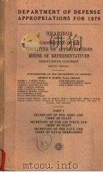HEARINGS BEFORE A SUBCOMMITTEE OF THE COMMITTEE ON APPROPRIATIONS HOUSE OF REPRESENTATIVES  NINETY-F（ PDF版）