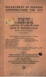 HEARINGS BEFORE A SUBCOMMITTEE OF THE COMMITTEE ON APPROPRIATIONS HOUSE OF REPRESENTATIVES  NINETY-F（ PDF版）