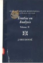 TREATISE ON ANALYSIS VOLUME 2 PDF电子版封面 J.DIEUDONNE