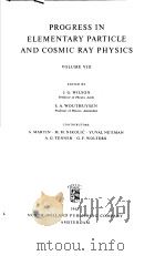 PROGRESS IN ELEMENTARY PARTICLE AND COSMIC RAY PHYSICS VOLUME 8（ PDF版）