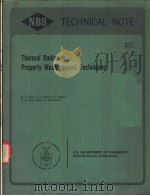 THERMAL RADIATION PROPERTY MEASUREMENT TECHNIQUES PDF电子版封面 S.T.DUNN J.C.GEIST D.G.MOORE