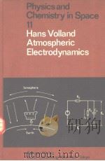 ATMOSPHERIC ELECTRODYNAMICS PDF电子版封面 3540135103