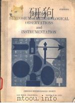SECOND SYMPOSIUM ON METEOROLOGICAL OBSERVATIONS AND INSTRUMENTATION（ PDF版）