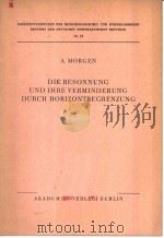 VEROFFENTLICHUNGEN DES METEOROLOGISCHEN UND HYDROLOGISCHEN DIENSTES DER DEUTSCHEN DEMOKRATISCHEN REP PDF电子版封面