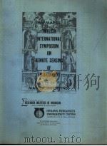 TWELFTH INTERNATIONAL SYMPOSIUM ON REMOTE SENSING OF ENVIRONMENT APRIL 20-26 1978     PDF电子版封面     